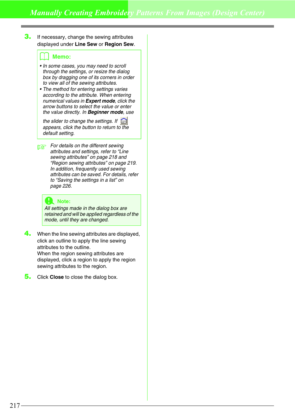 Brother PE-DESIGN V7 User Manual | Page 223 / 361