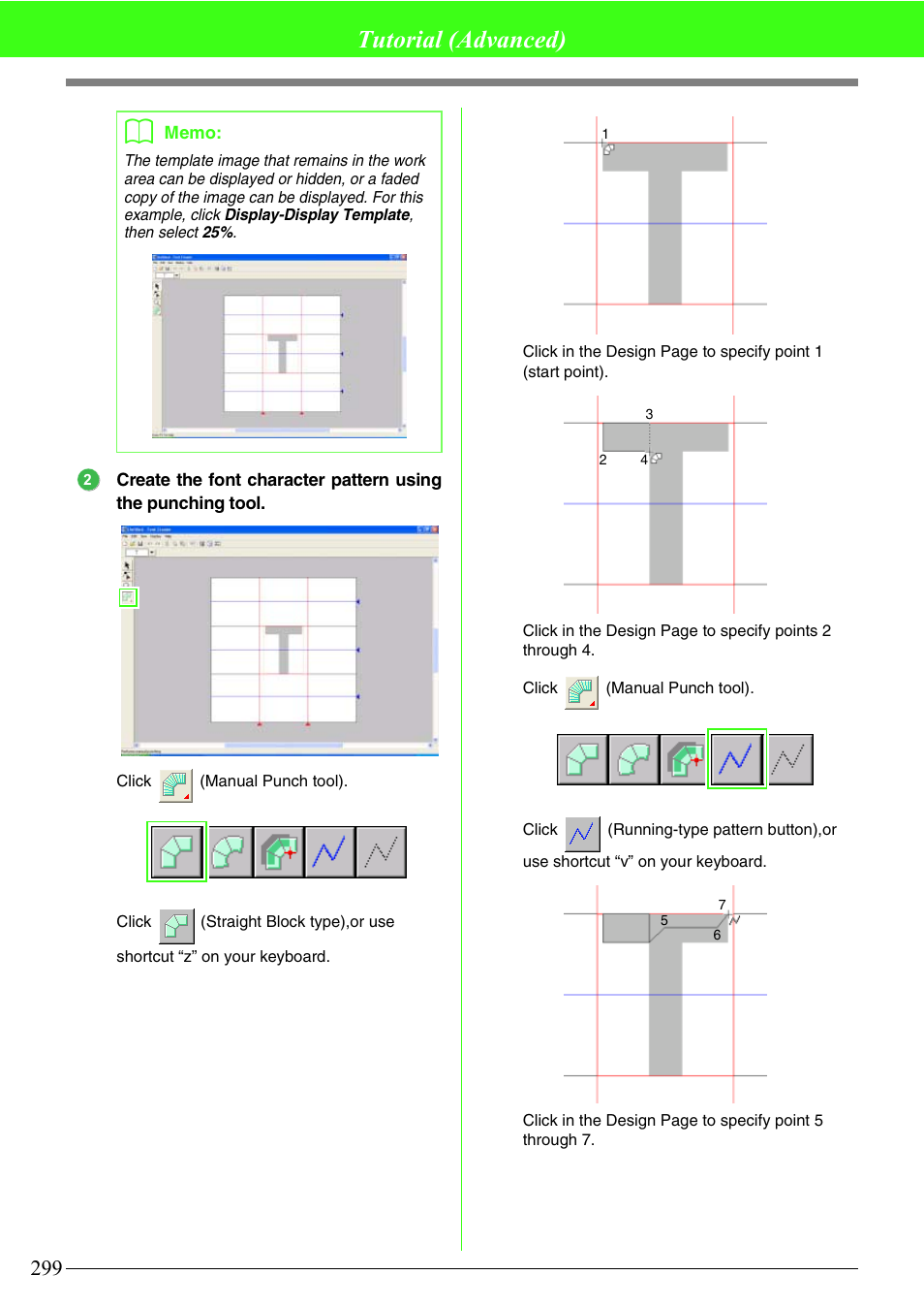 Tutorial (advanced) | Brother PE-DESIGN V7 User Manual | Page 305 / 361