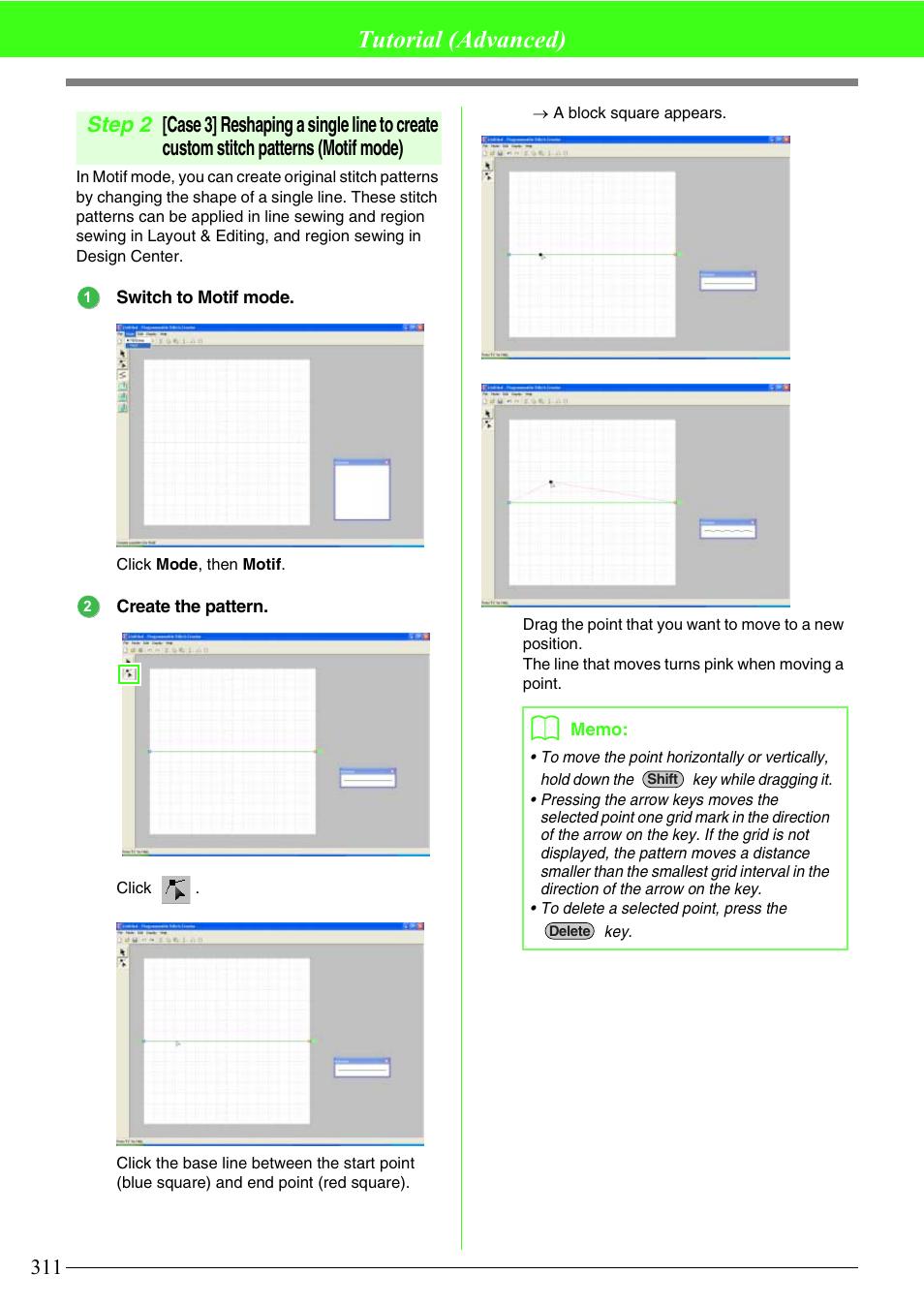 Tutorial (advanced) | Brother PE-DESIGN V7 User Manual | Page 317 / 361