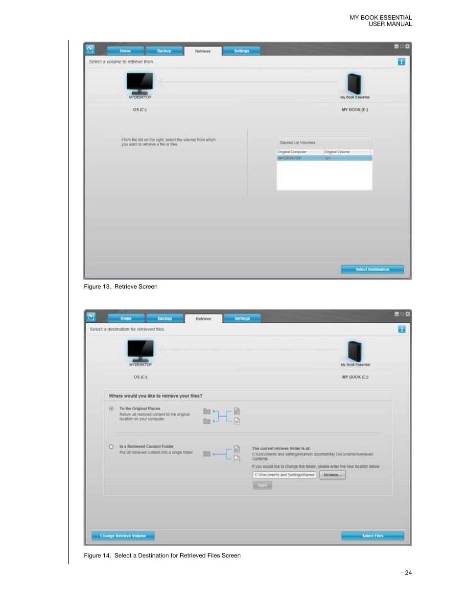 Figure | Western Digital My Book Essential User Manual User Manual | Page 29 / 78