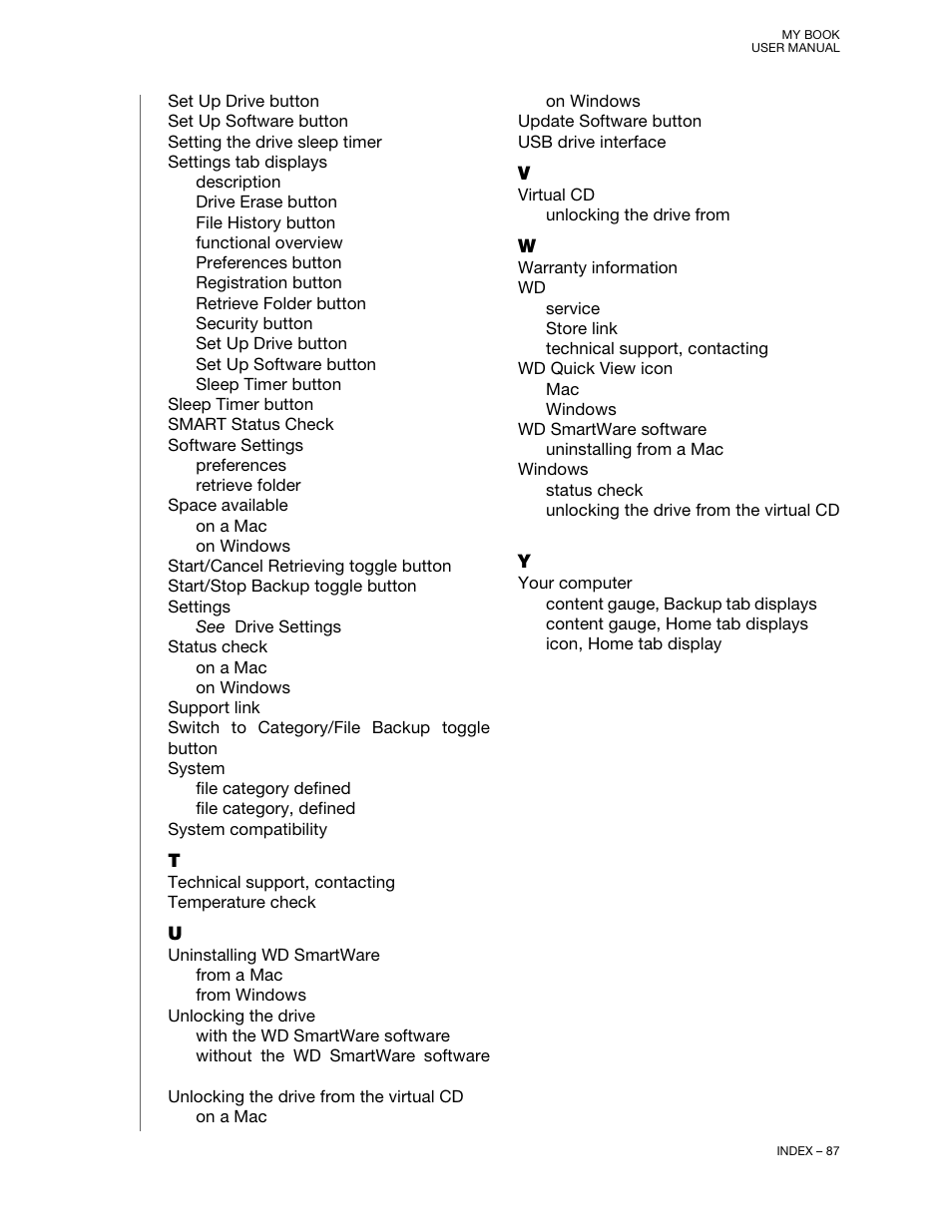 Western Digital My Book/My Book Essential (USB 3.0) User Manual User Manual | Page 92 / 93