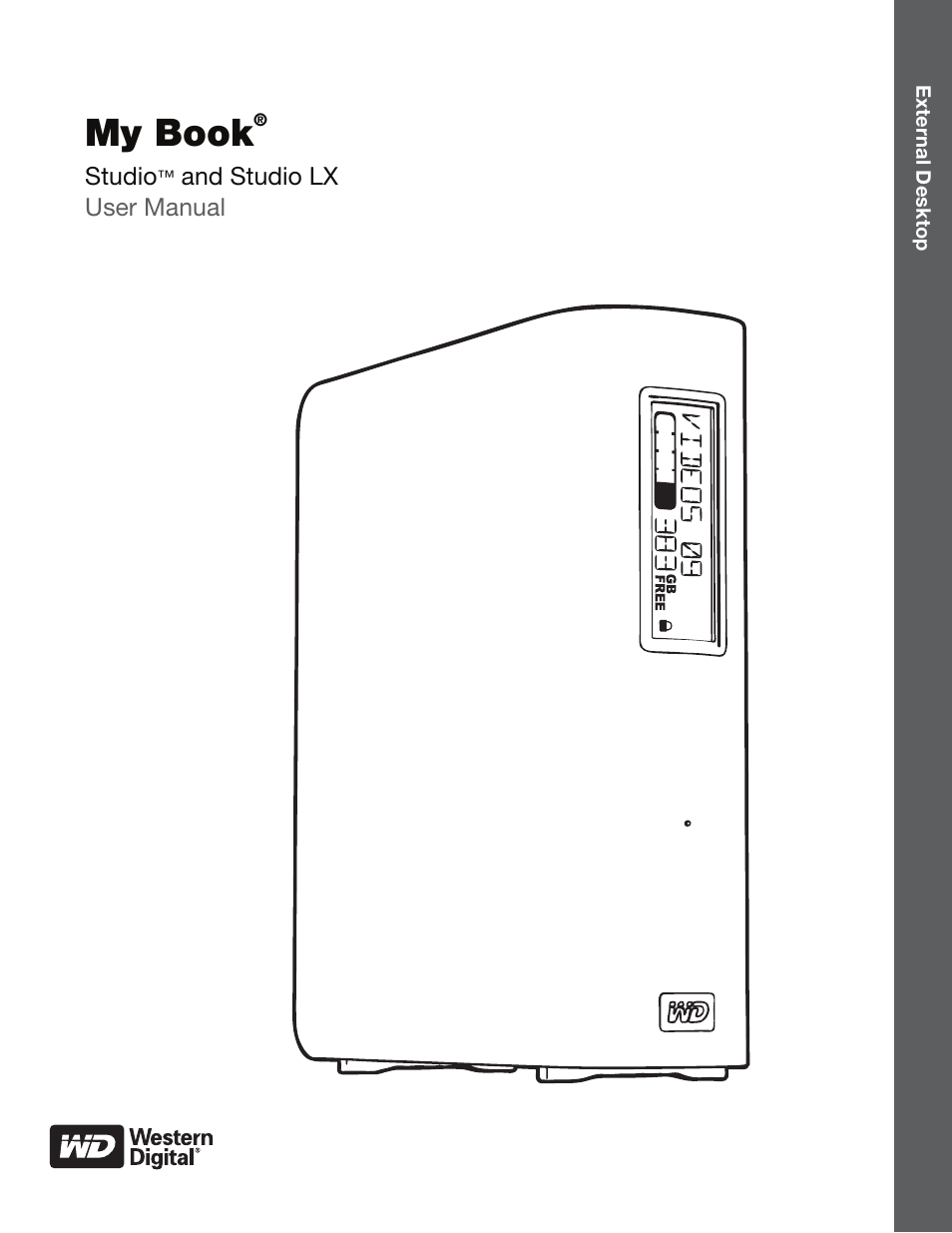 Western Digital My Book Studio/Studio LX User Manual User Manual | 82 pages