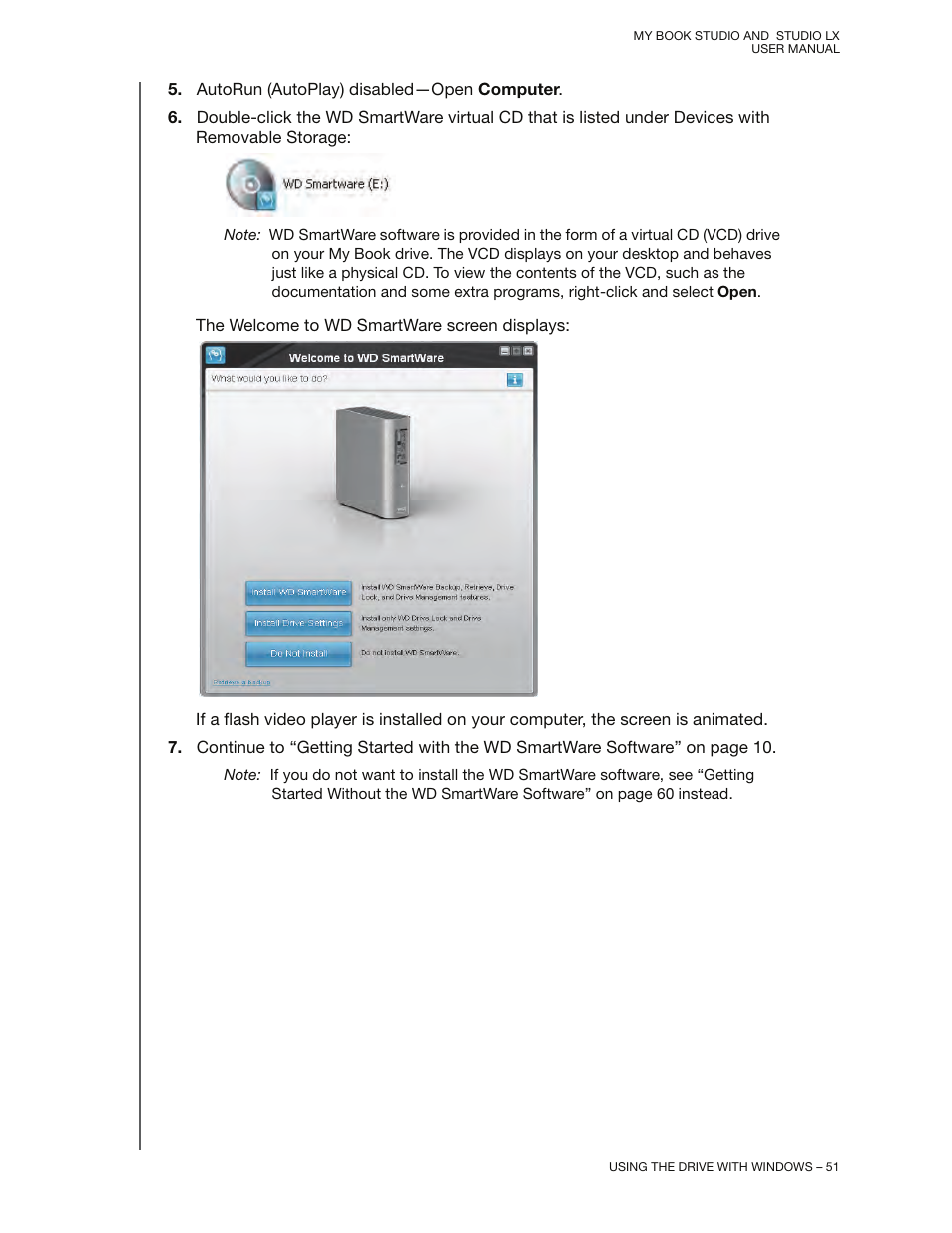 Step 5 | Western Digital My Book Studio/Studio LX User Manual User Manual | Page 56 / 82