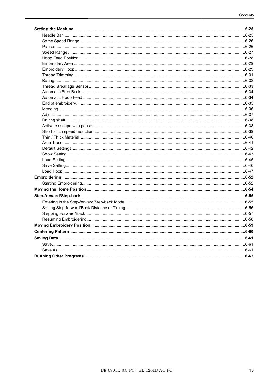 Brother BE-1201B-AC-PC User Manual | Page 15 / 246