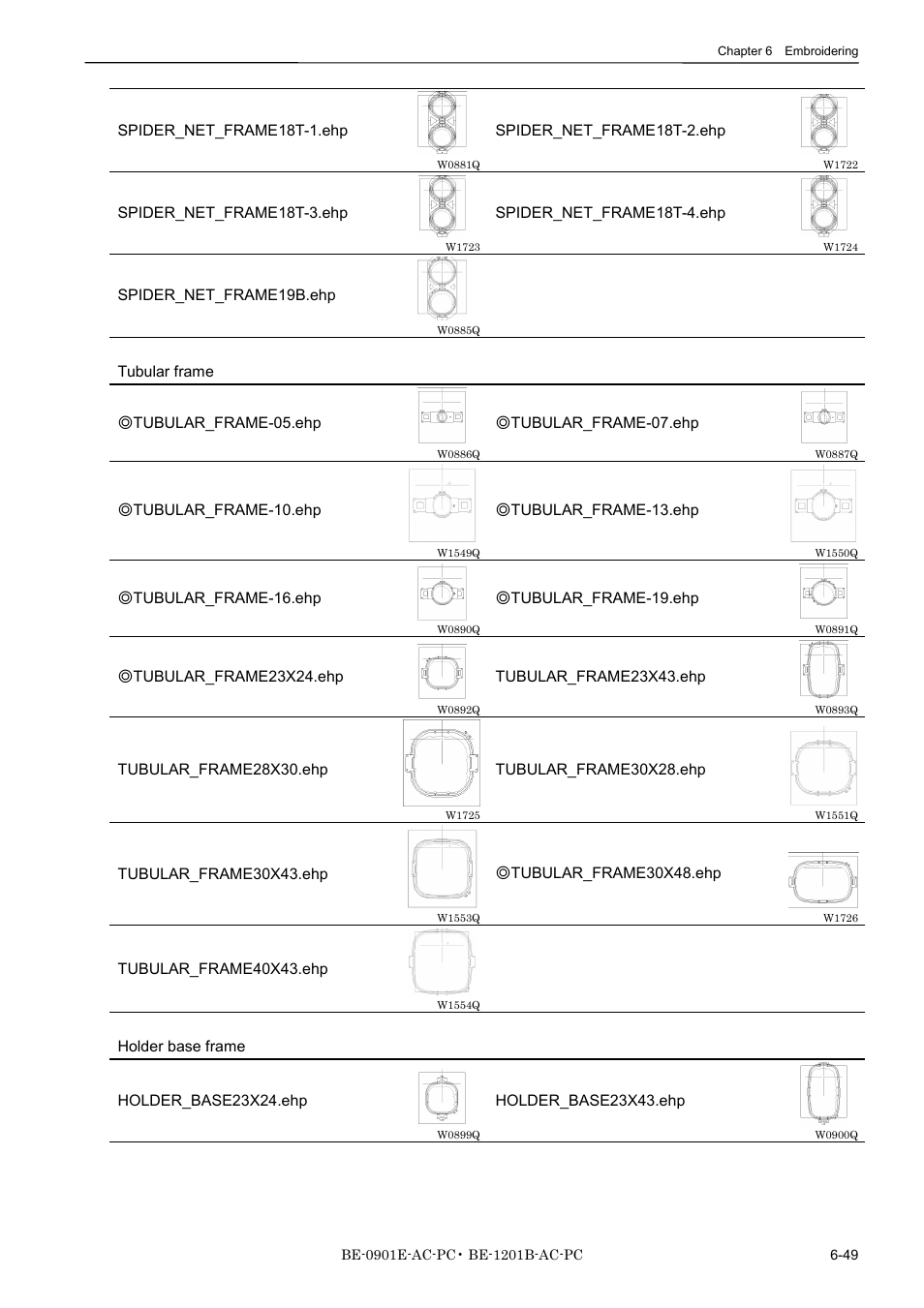 Brother BE-1201B-AC-PC User Manual | Page 169 / 246