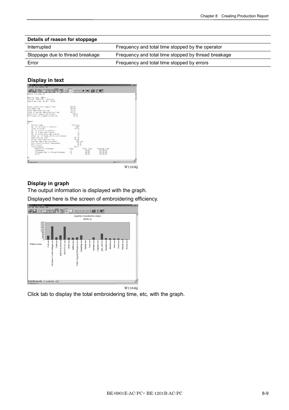 Brother BE-1201B-AC-PC User Manual | Page 201 / 246