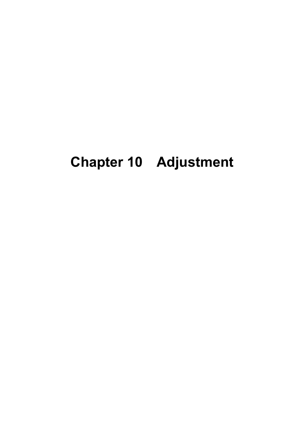 Chapter 10 adjustment | Brother BE-1201B-AC-PC User Manual | Page 219 / 246
