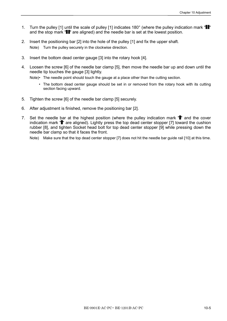 Brother BE-1201B-AC-PC User Manual | Page 223 / 246