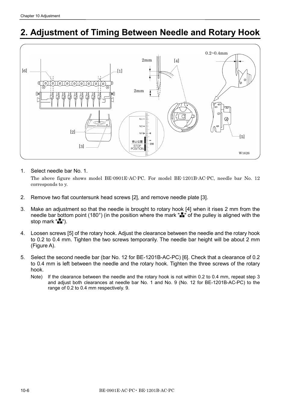 Brother BE-1201B-AC-PC User Manual | Page 224 / 246