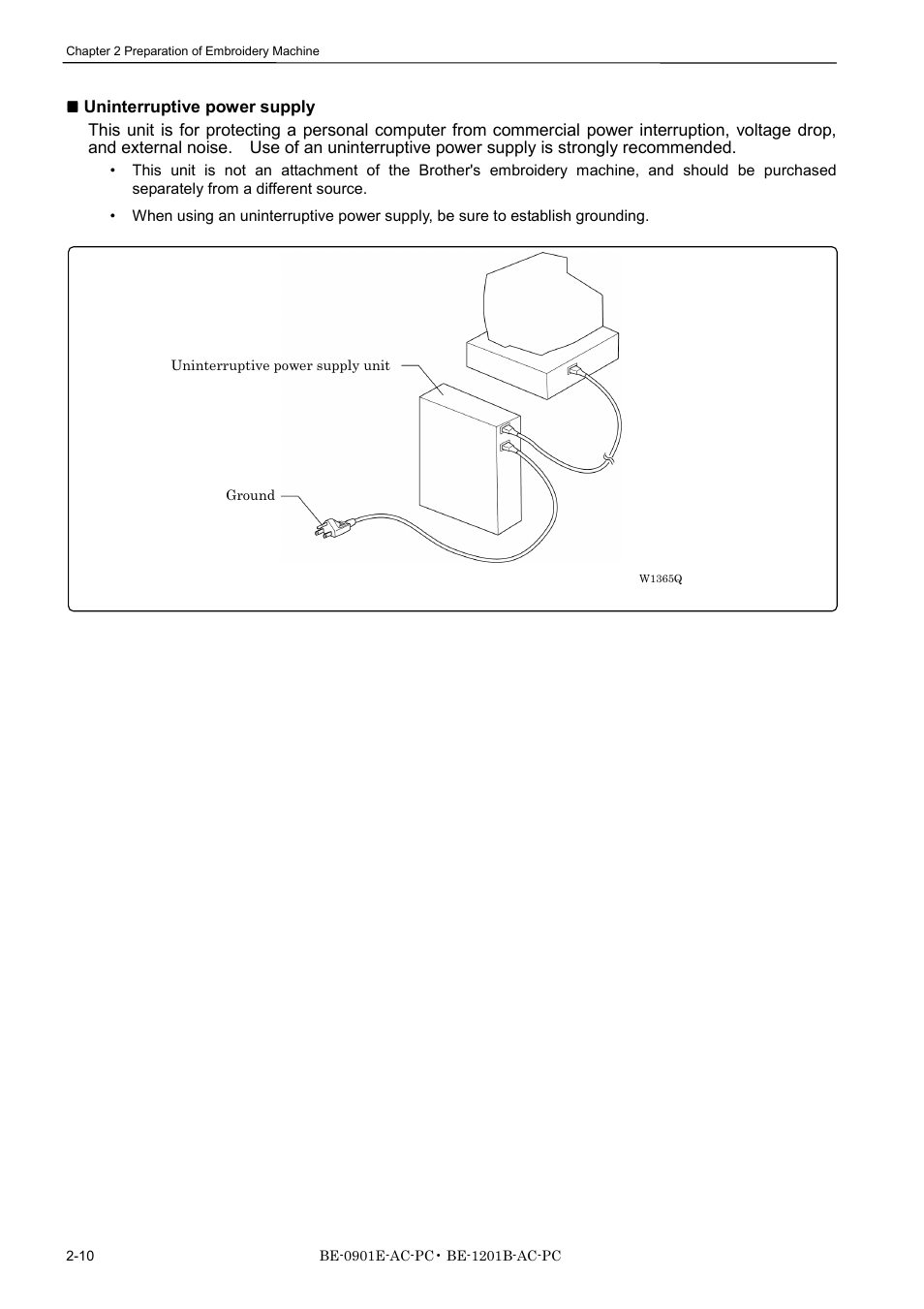 Brother BE-1201B-AC-PC User Manual | Page 38 / 246