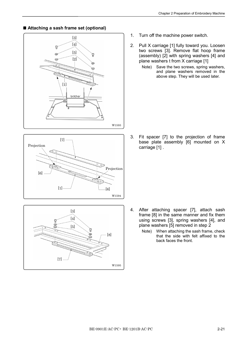Brother BE-1201B-AC-PC User Manual | Page 49 / 246