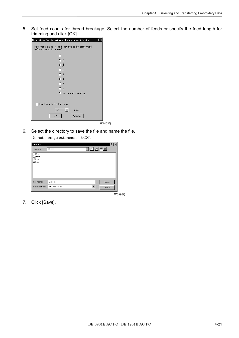 Brother BE-1201B-AC-PC User Manual | Page 81 / 246