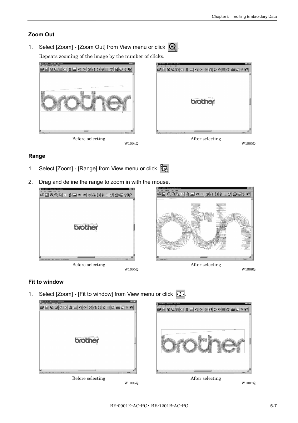 Brother BE-1201B-AC-PC User Manual | Page 93 / 246