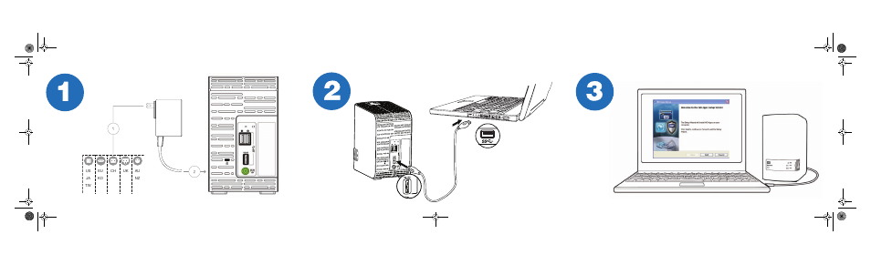Western Digital My Book Duo Quick Install Guide User Manual | Page 2 / 5
