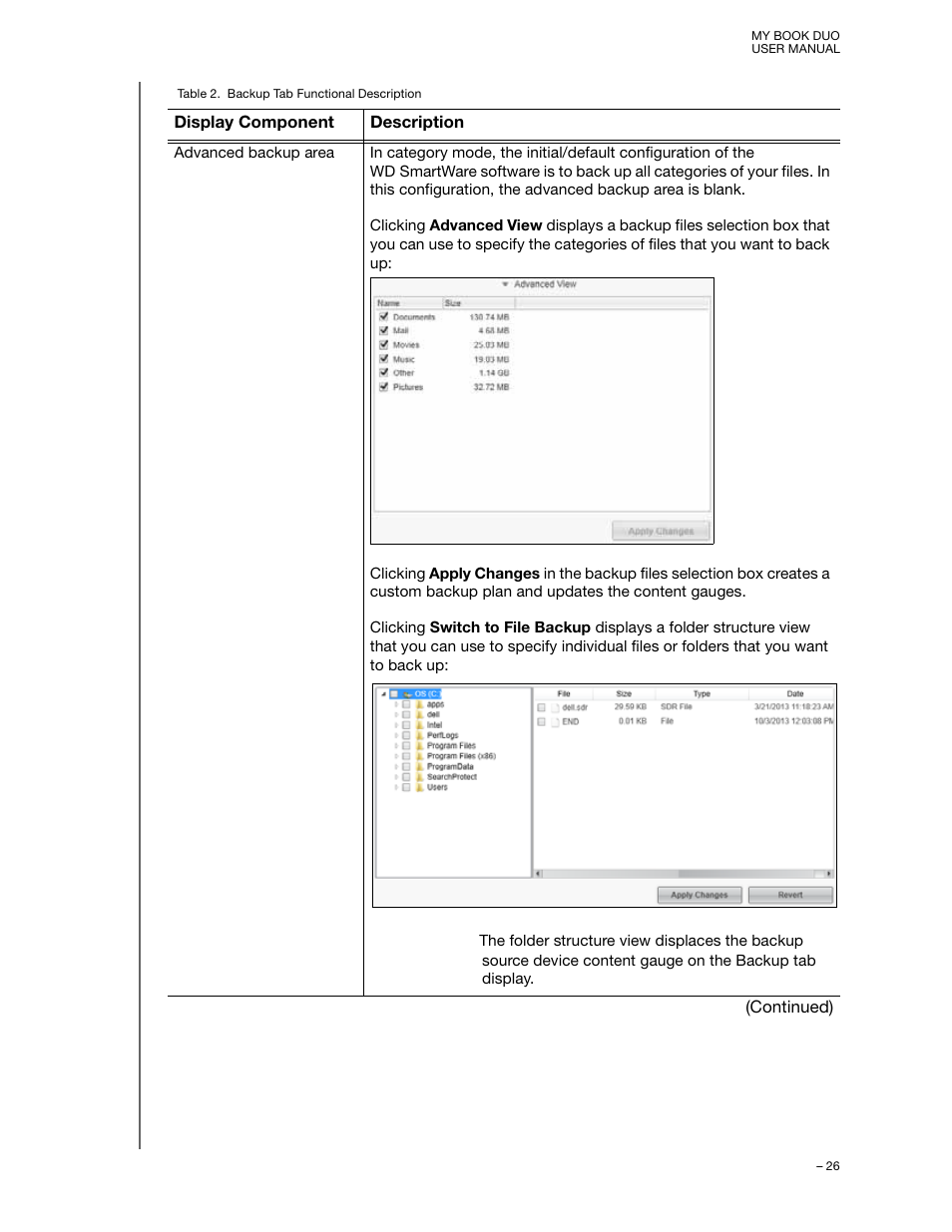 Western Digital My Book Duo User Manual User Manual | Page 31 / 103
