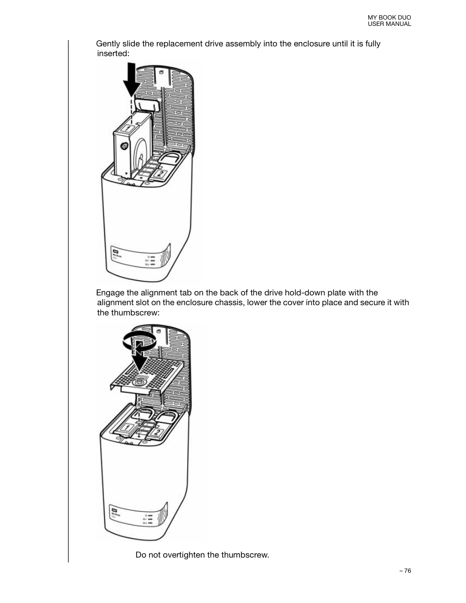 Western Digital My Book Duo User Manual User Manual | Page 81 / 103