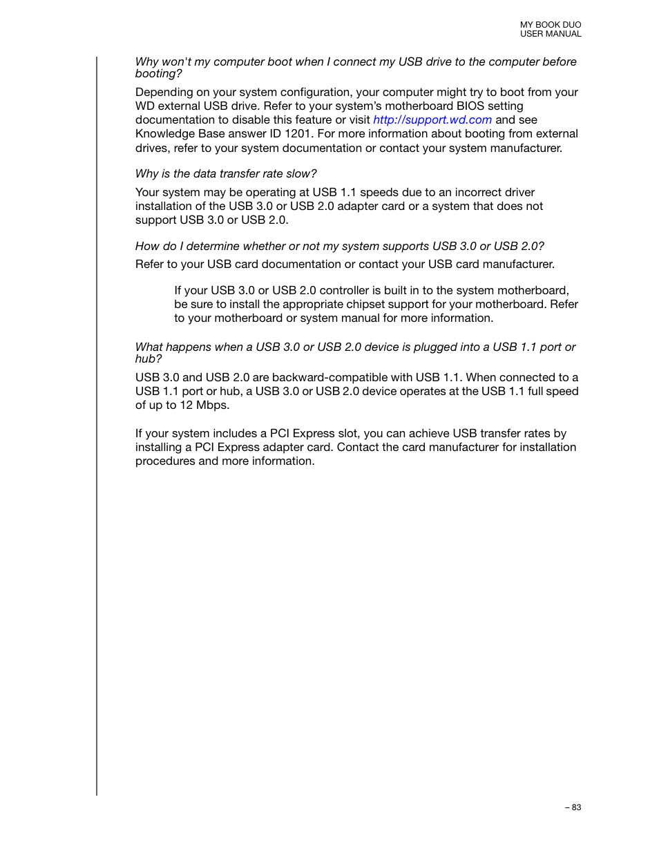 Western Digital My Book Duo User Manual User Manual | Page 88 / 103