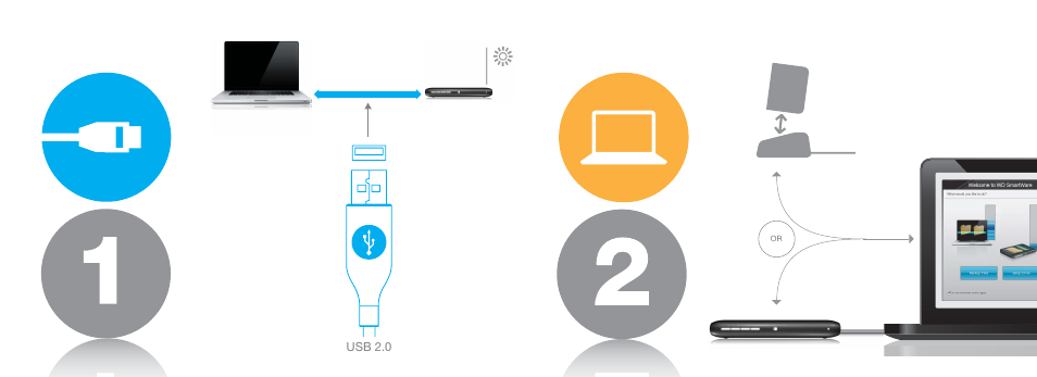 Western Digital My Passport Elite Quick Install Guide User Manual | Page 2 / 2