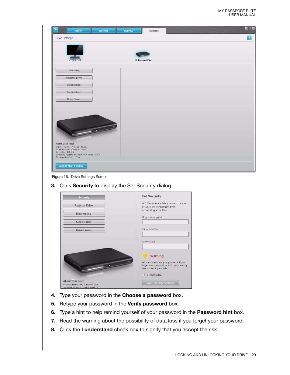 Western Digital My Passport Elite User Manual User Manual | Page 34 / 74