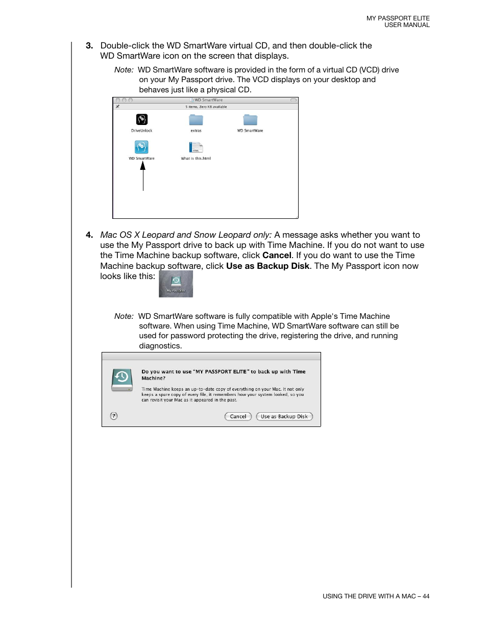 Western Digital My Passport Elite User Manual User Manual | Page 49 / 74