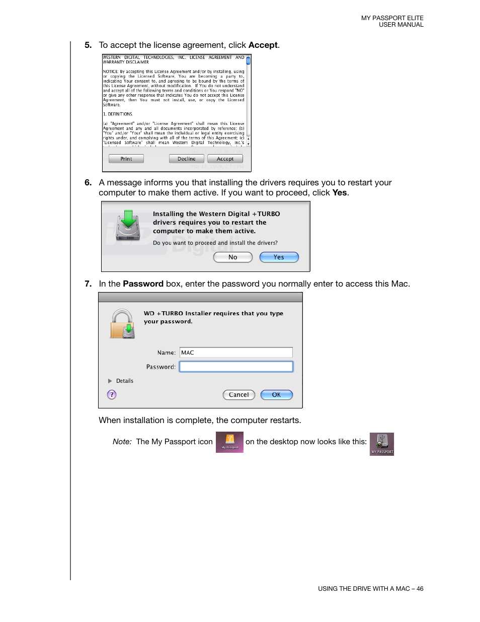 Western Digital My Passport Elite User Manual User Manual | Page 51 / 74