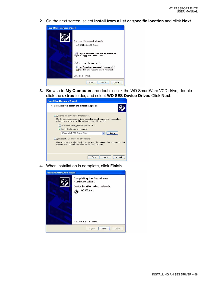 Western Digital My Passport Elite User Manual User Manual | Page 63 / 74