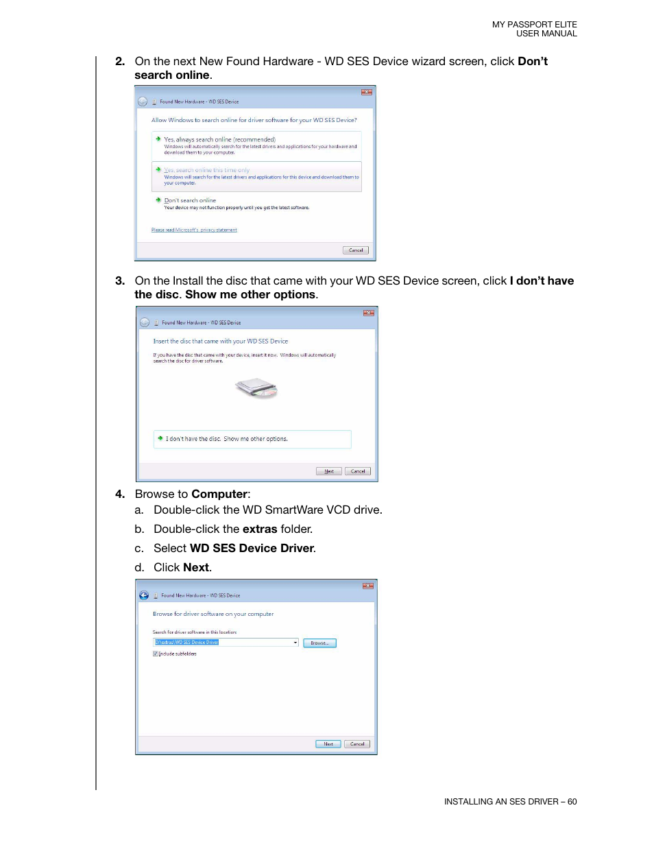 Western Digital My Passport Elite User Manual User Manual | Page 65 / 74