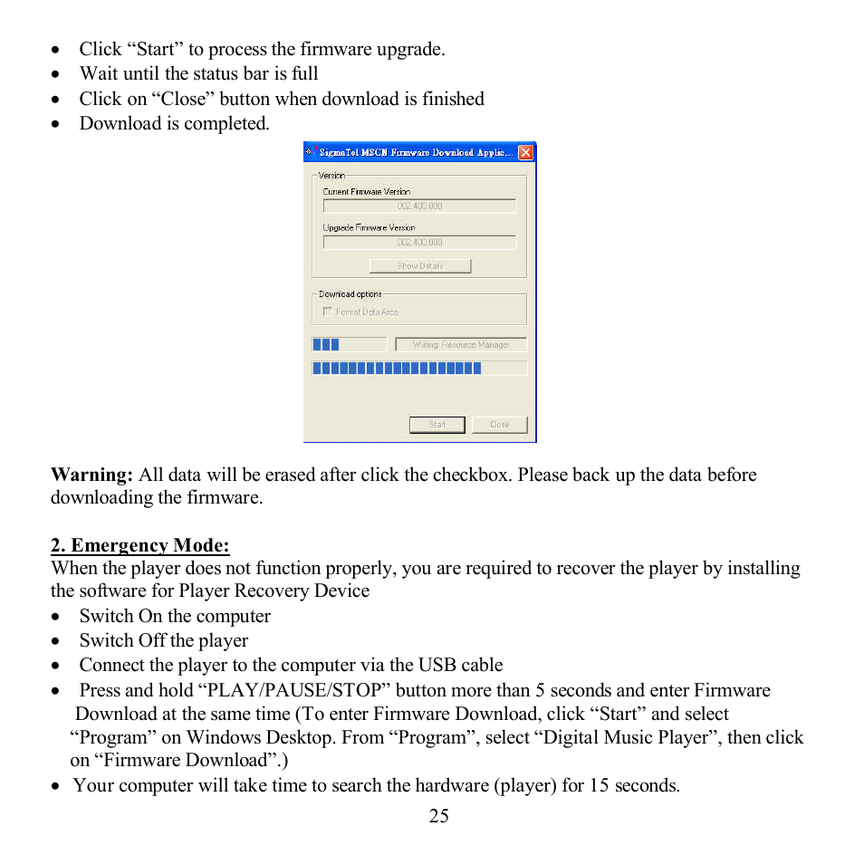 Hyundai H-F1381 User Manual | Page 25 / 68