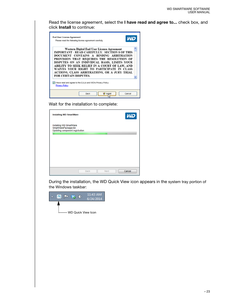 Western Digital WD SmartWare User Manual User Manual | Page 27 / 78
