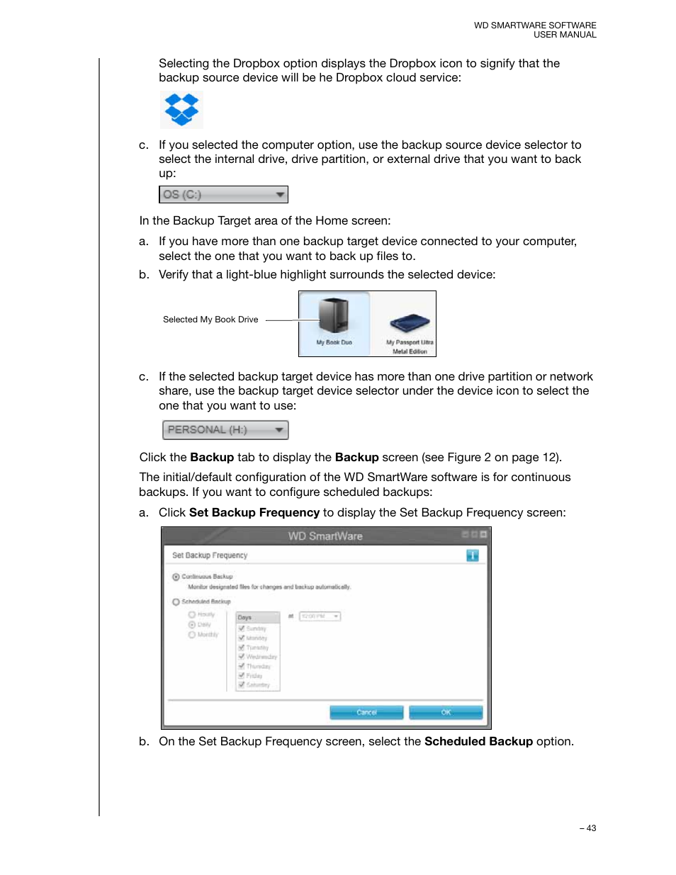 Western Digital WD SmartWare User Manual User Manual | Page 47 / 78