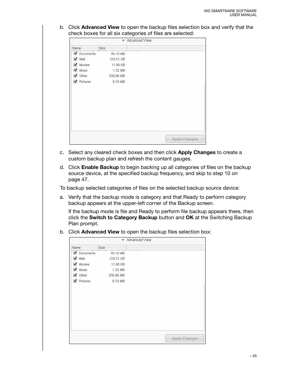 Western Digital WD SmartWare User Manual User Manual | Page 49 / 78