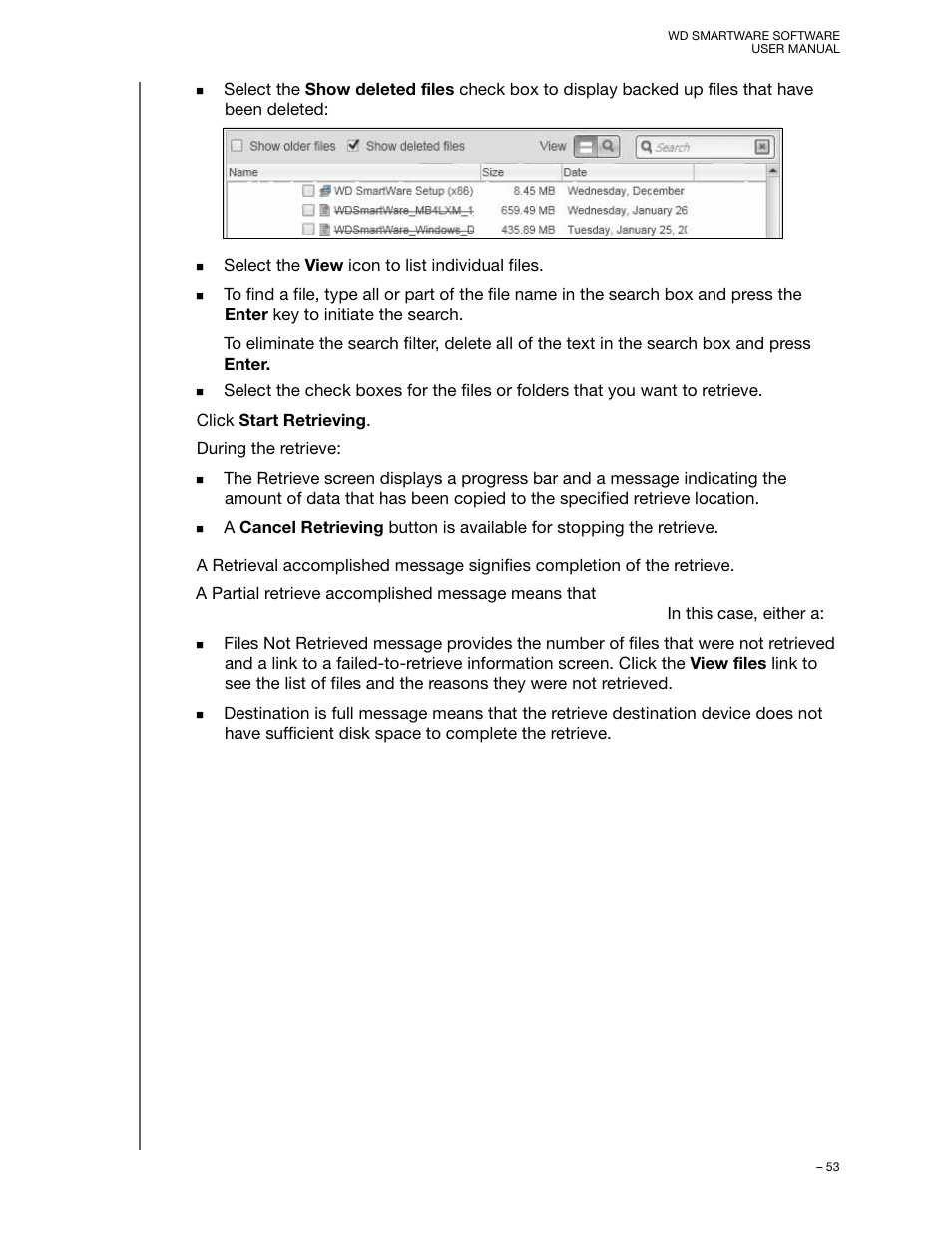 Western Digital WD SmartWare User Manual User Manual | Page 57 / 78