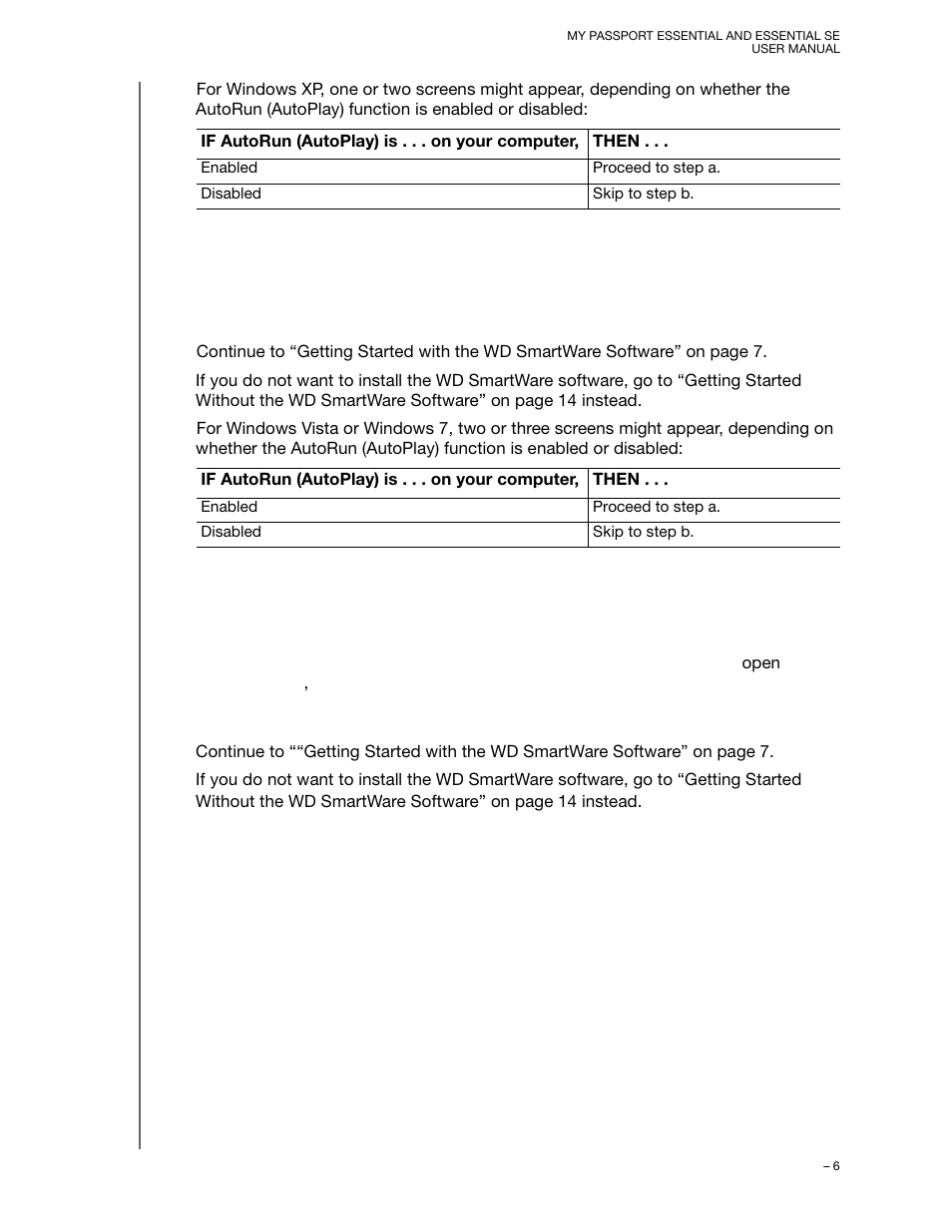 Step 6, Step 8 | Western Digital My Passport Essential SE User Manual User Manual | Page 11 / 75