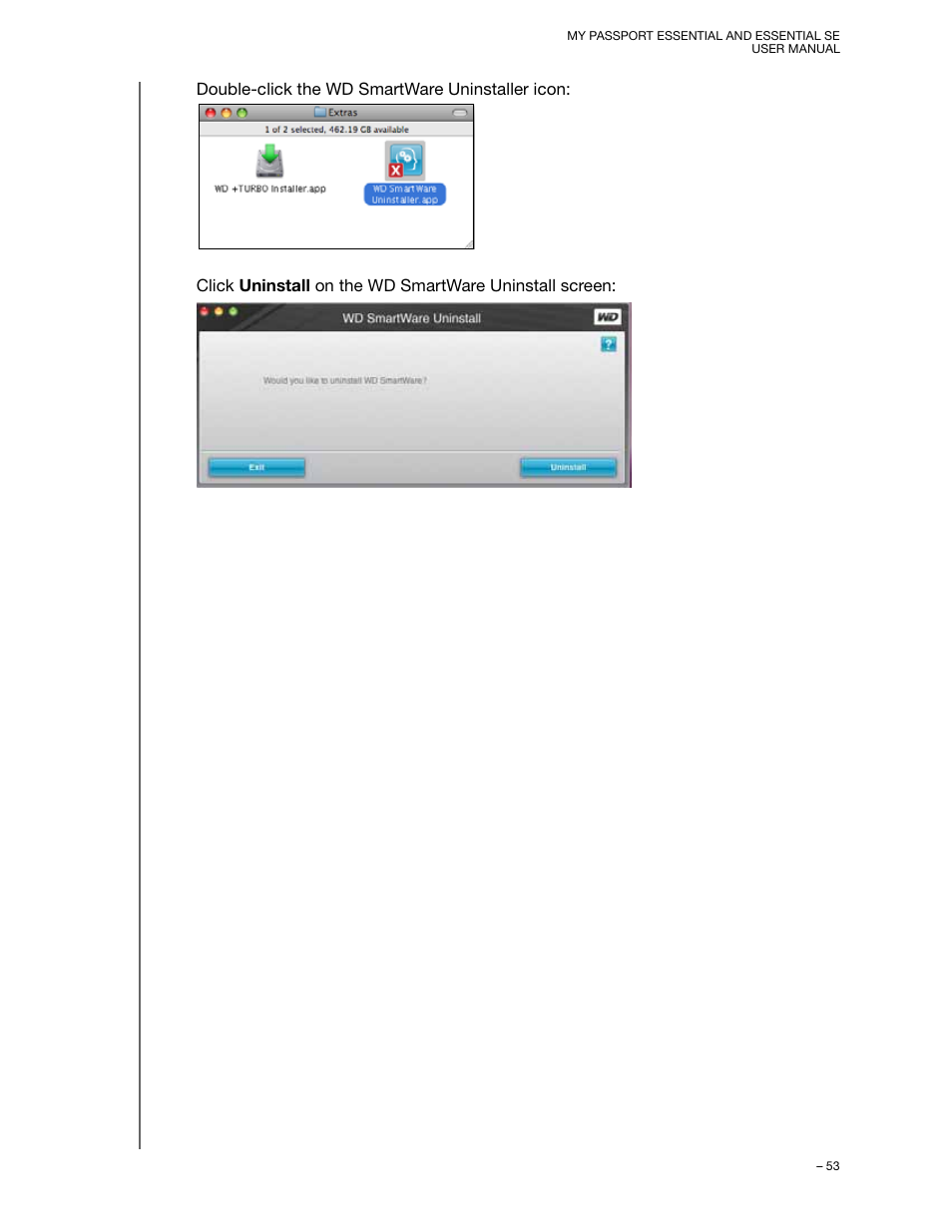 Western Digital My Passport Essential SE User Manual User Manual | Page 58 / 75