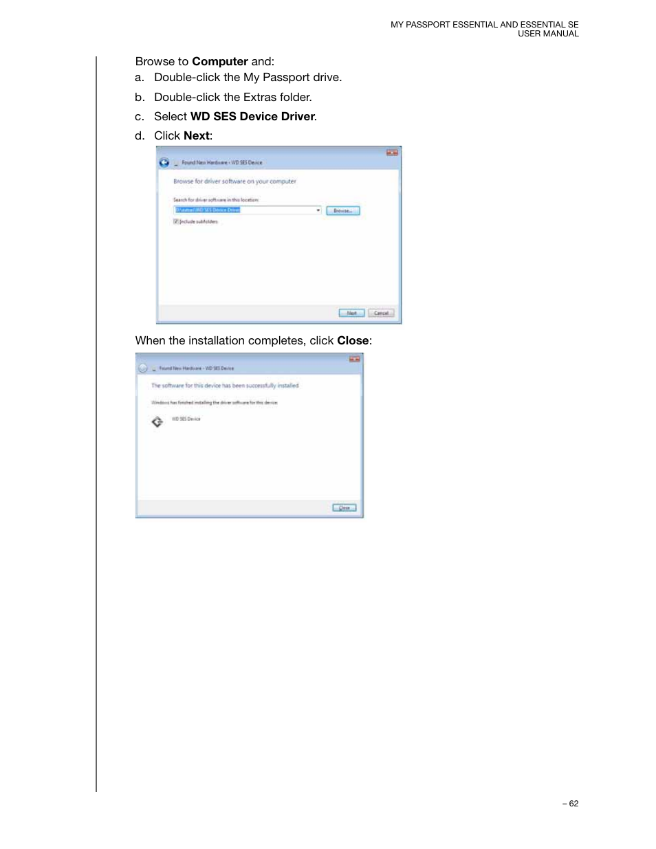 Western Digital My Passport Essential SE User Manual User Manual | Page 67 / 75