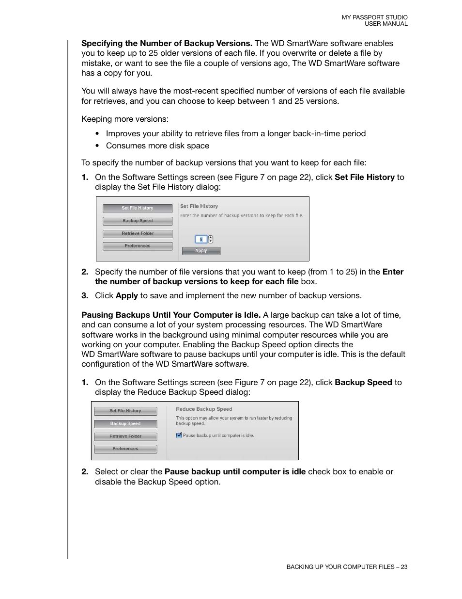 Western Digital My Passport Studio User Manual User Manual | Page 28 / 76