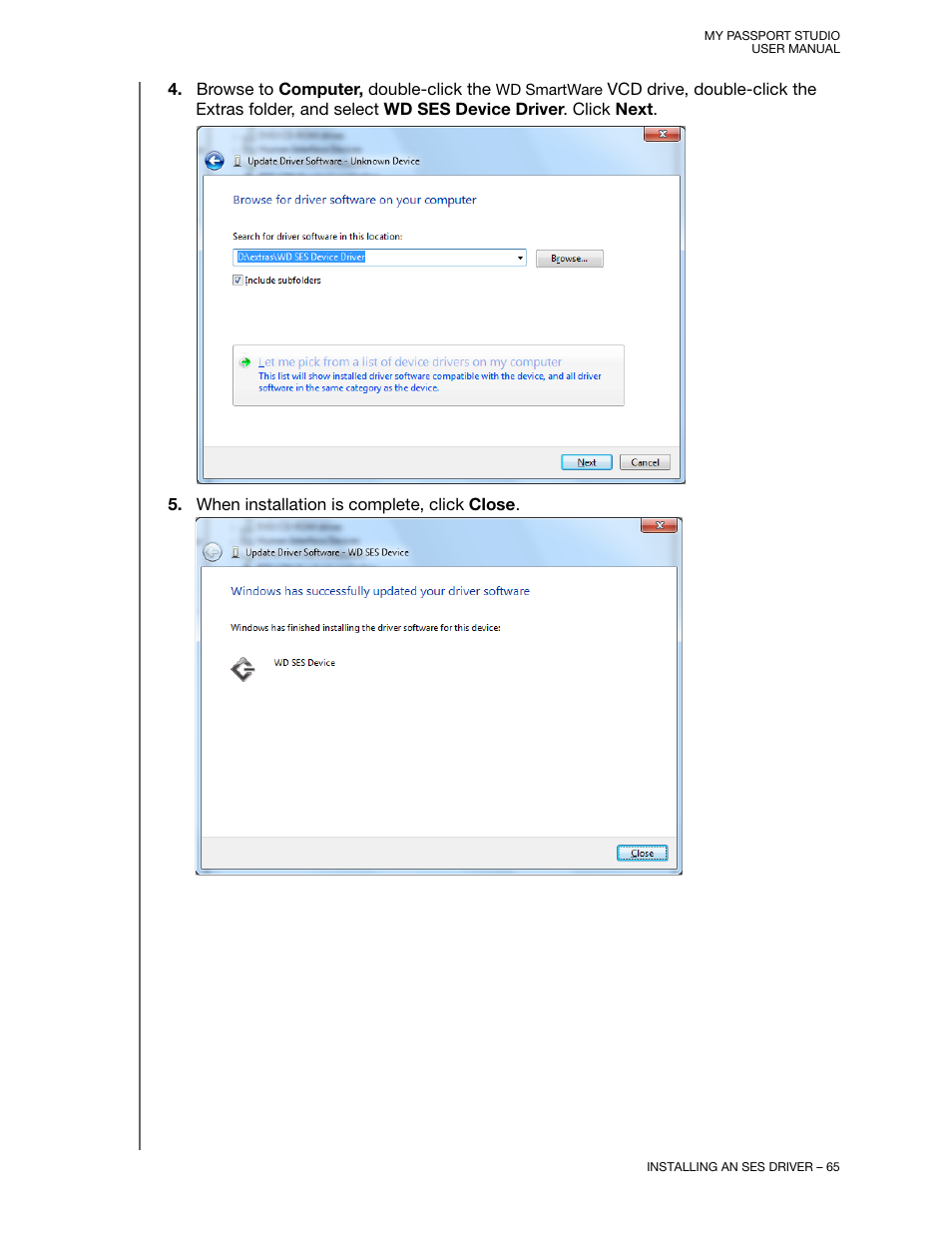 Western Digital My Passport Studio User Manual User Manual | Page 70 / 76