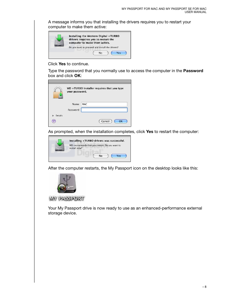 Western Digital My Passport SE for Mac User Manual User Manual | Page 13 / 76