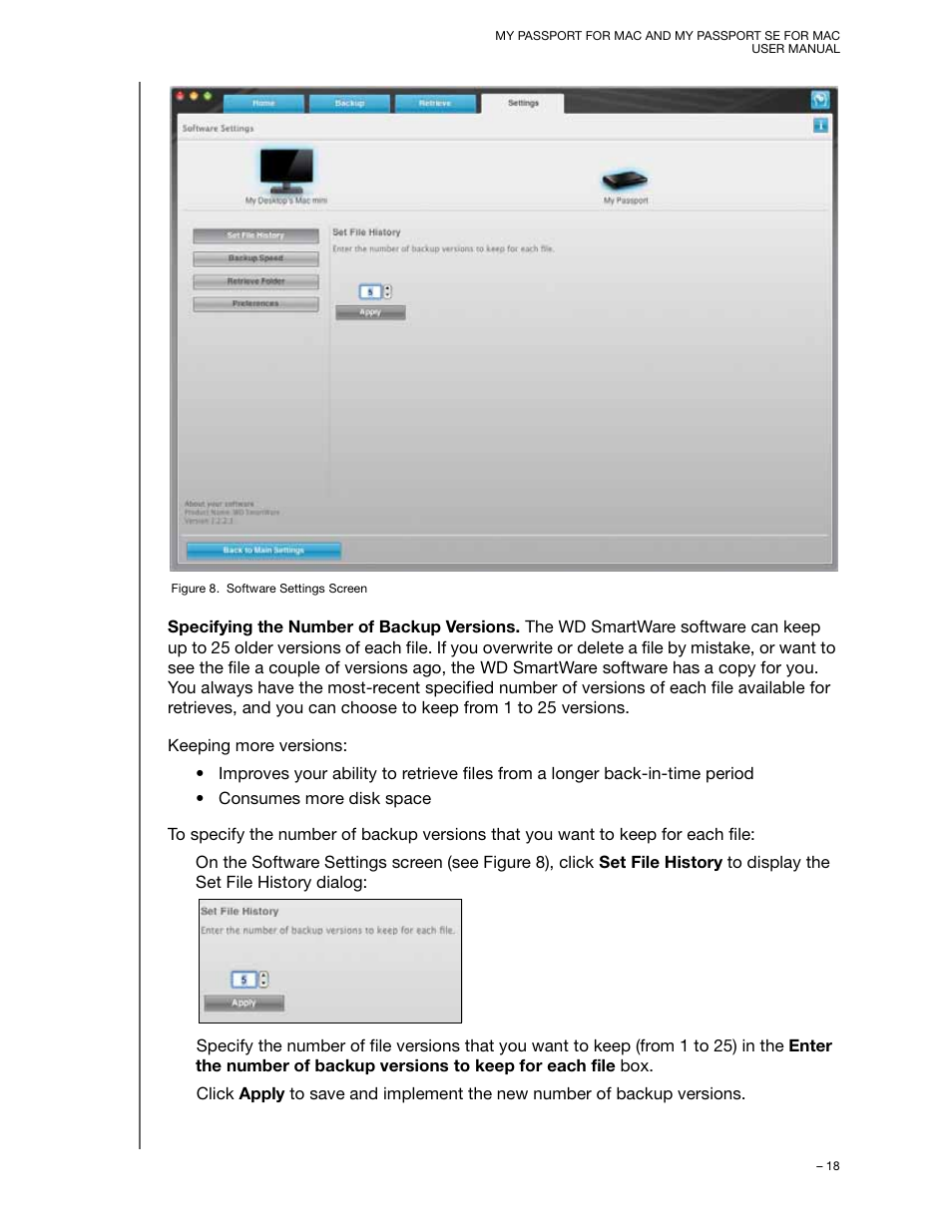 En (see figure 8 on | Western Digital My Passport SE for Mac User Manual User Manual | Page 23 / 76