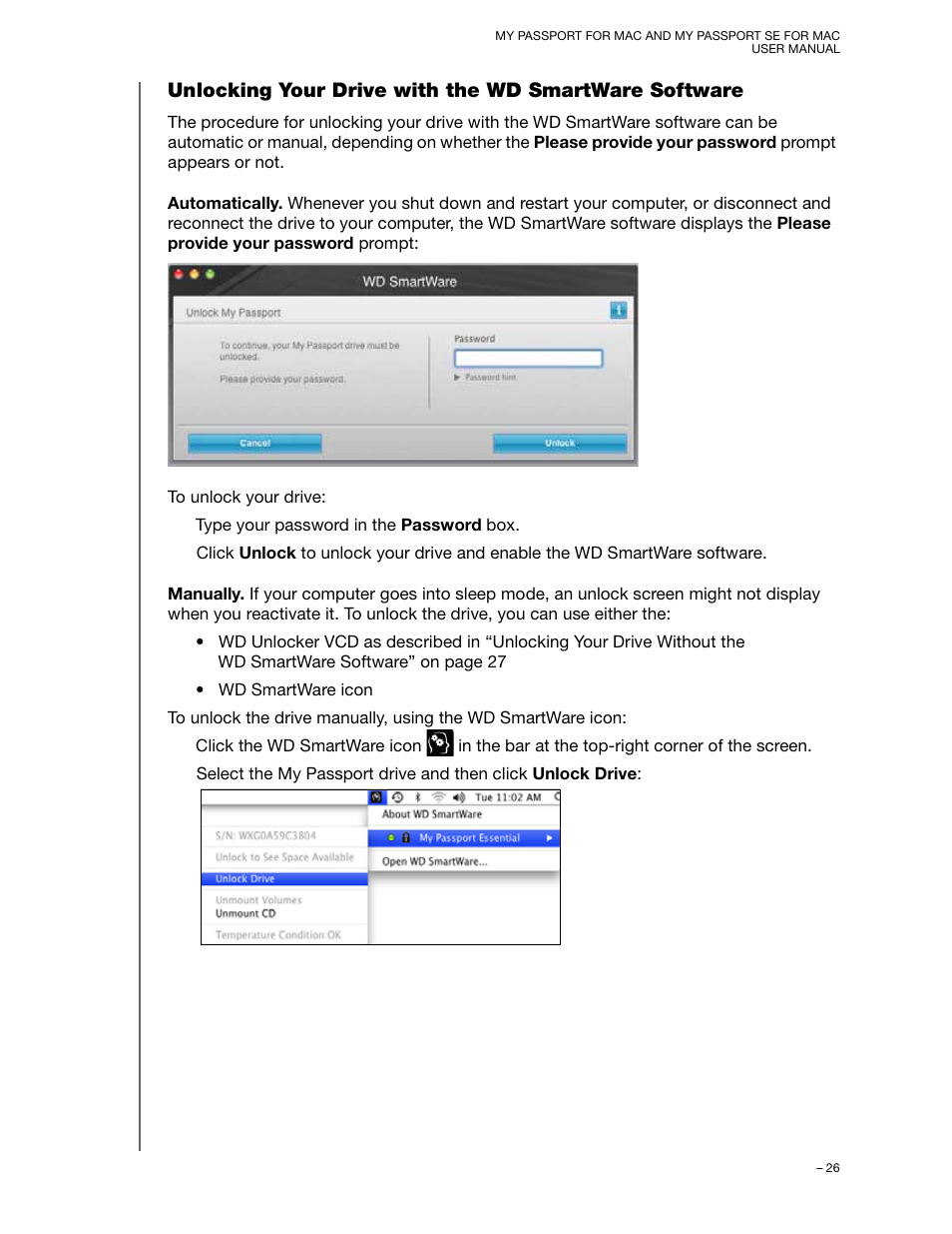 Western Digital My Passport SE for Mac User Manual User Manual | Page 31 / 76