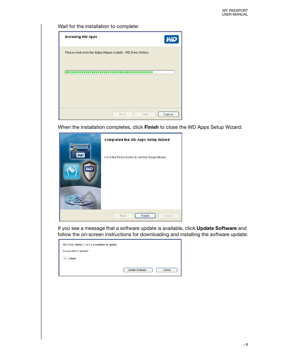 Western Digital My Passport User Manual User Manual | Page 13 / 77
