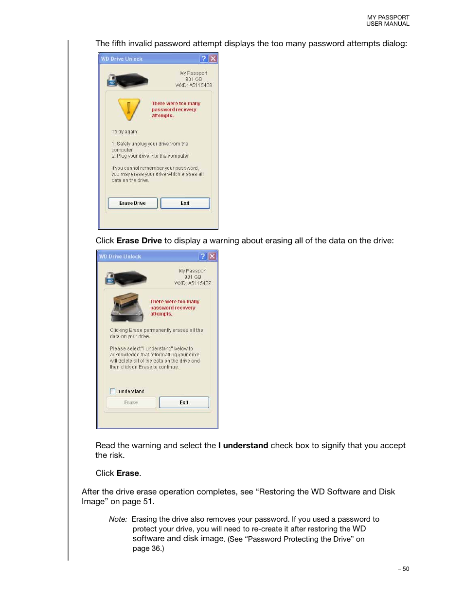 Western Digital My Passport User Manual User Manual | Page 55 / 77