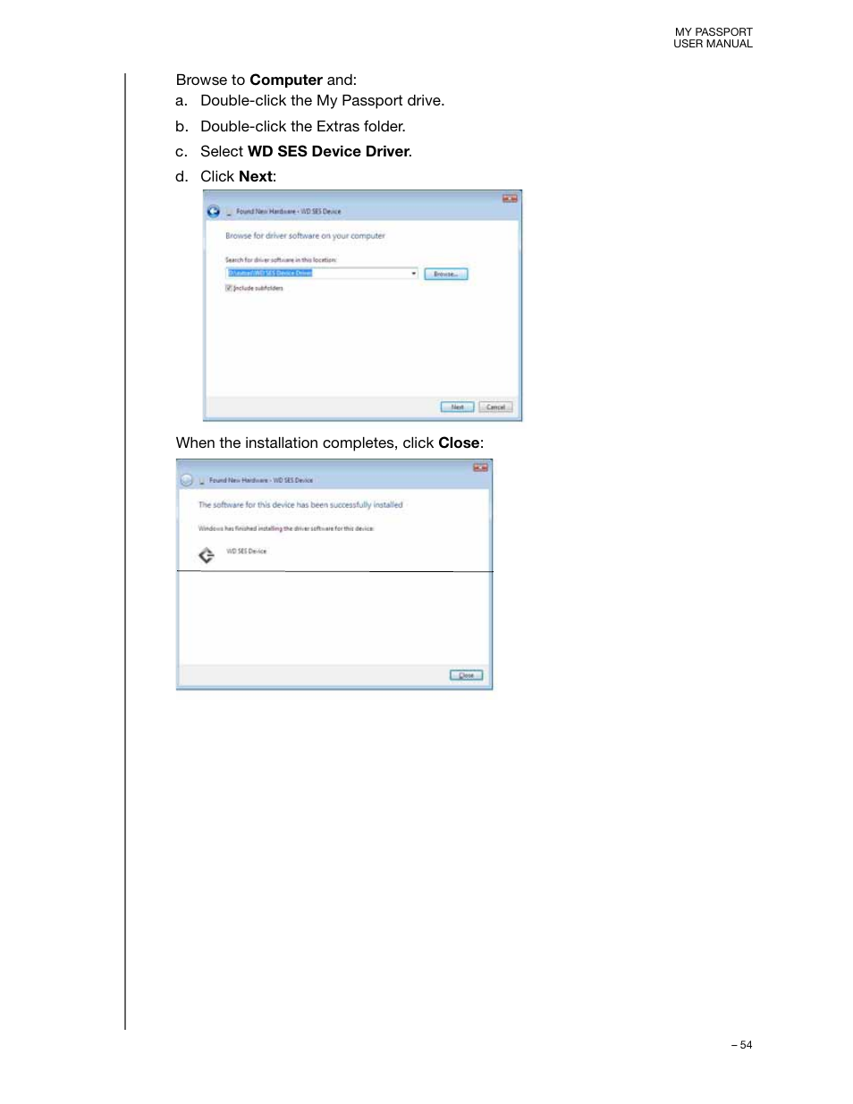Western Digital My Passport (Unencrypted drives) User Manual User Manual | Page 58 / 66