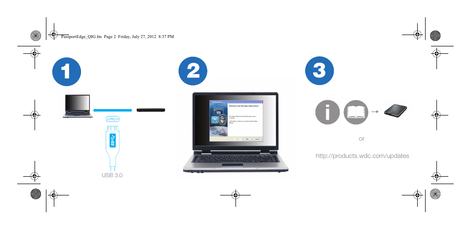 Western Digital My Passport Edge Quick Install Guide User Manual | Page 4 / 5