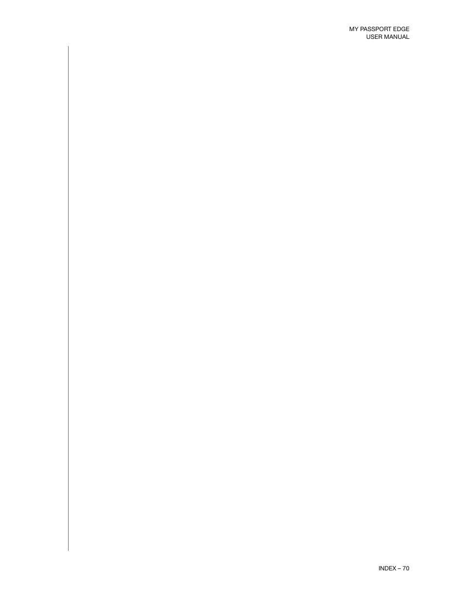 Western Digital My Passport Edge User Manual User Manual | Page 75 / 77