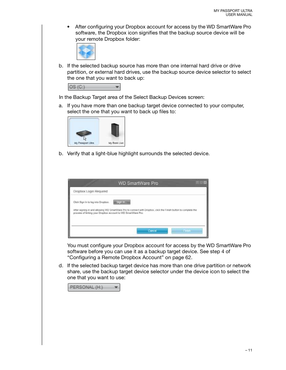 Western Digital My Passport Ultra User Manual User Manual | Page 16 / 87