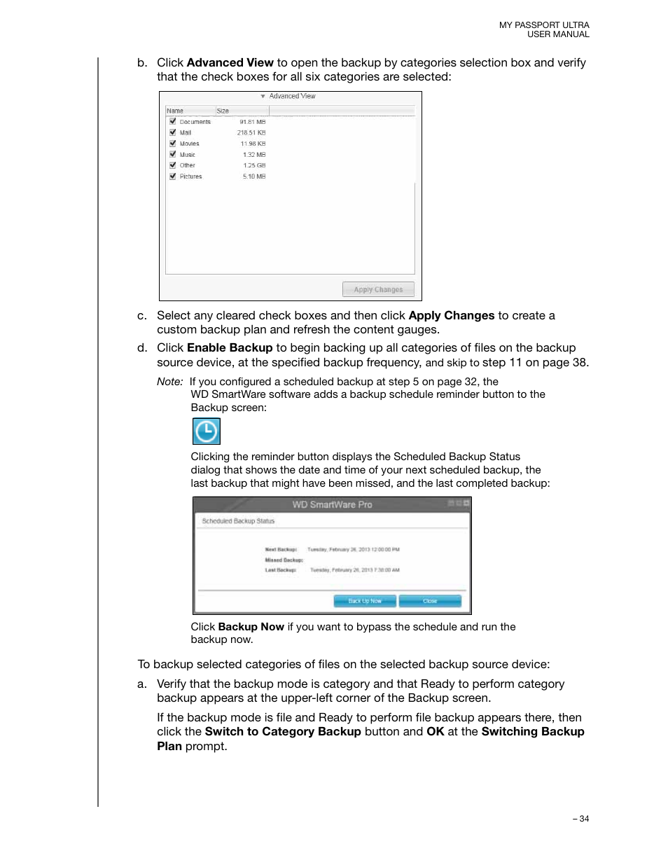 Western Digital My Passport Ultra (Unencrypted drives) User Manual User Manual | Page 38 / 76