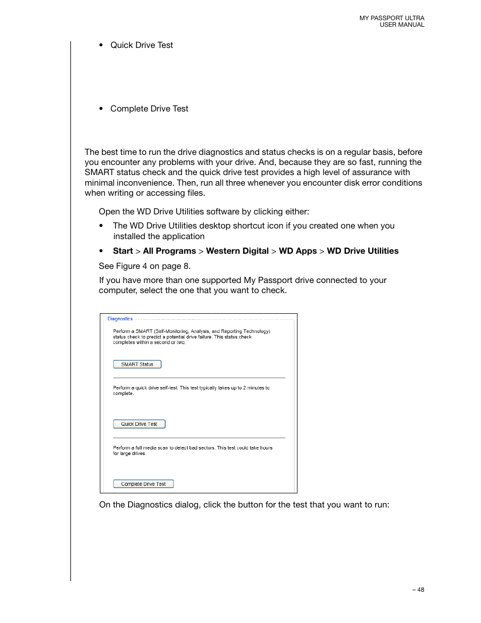 Western Digital My Passport Ultra (Unencrypted drives) User Manual User Manual | Page 52 / 76