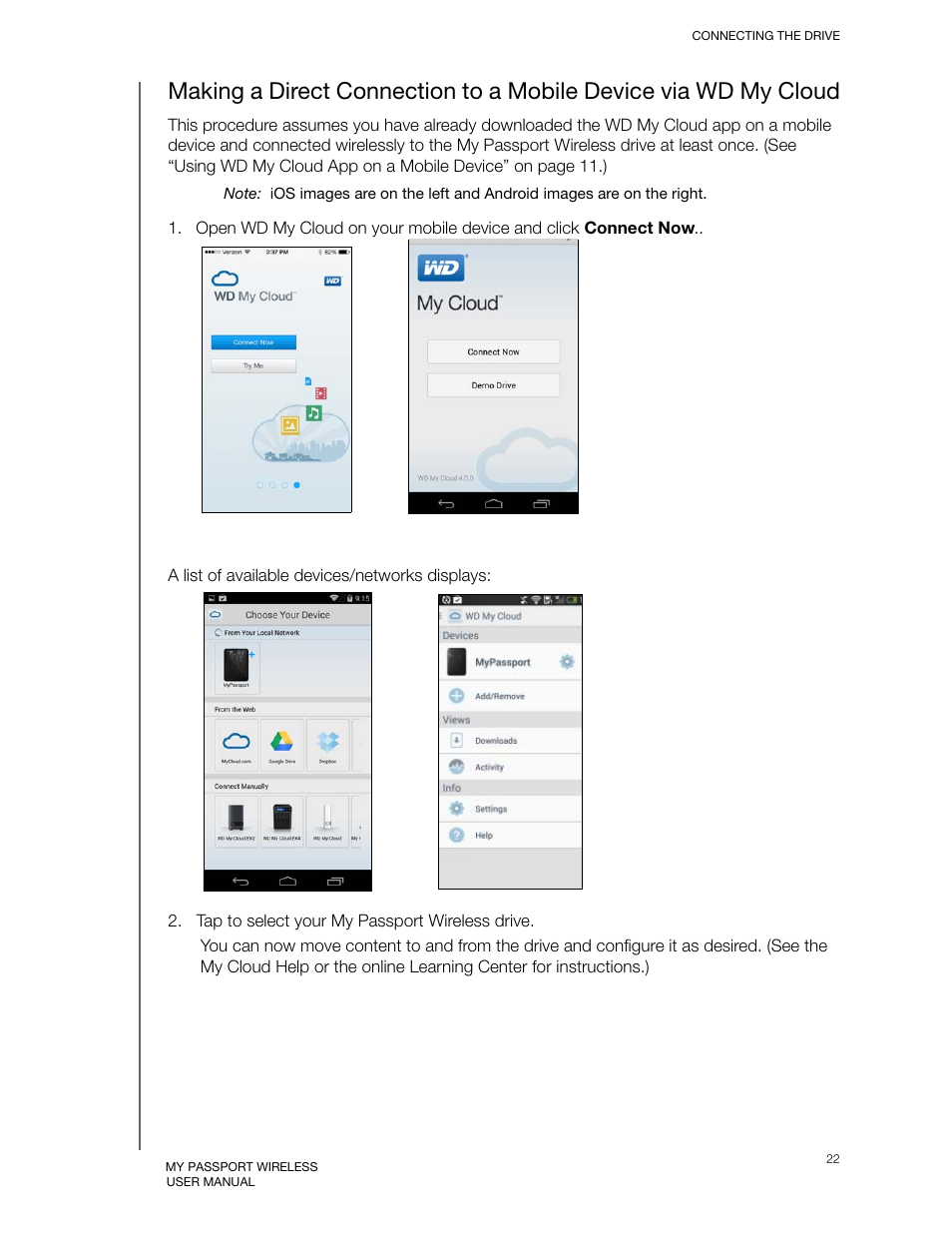 Western Digital My Passport Wireless User Manual User Manual | Page 27 / 73
