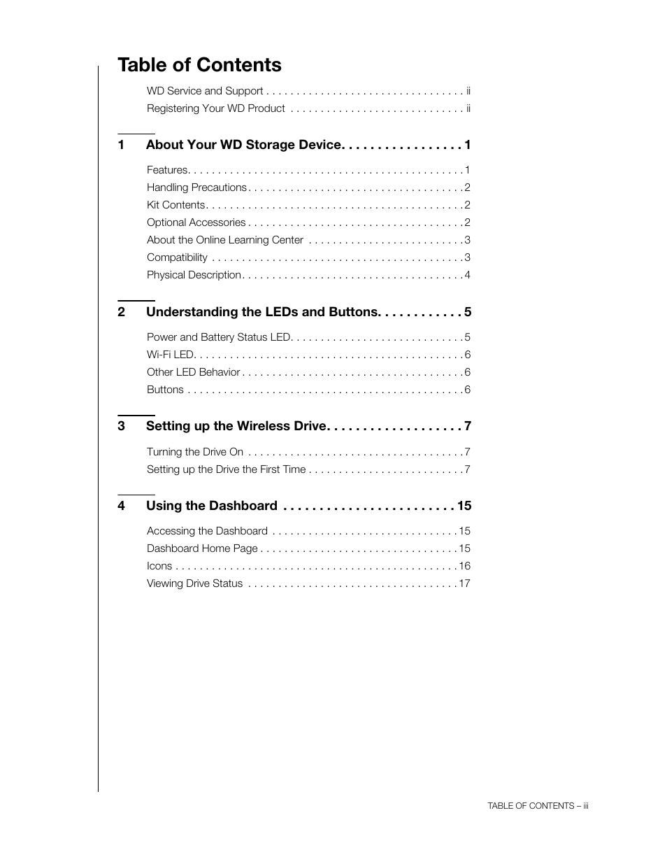 Western Digital My Passport Wireless User Manual User Manual | Page 3 / 73